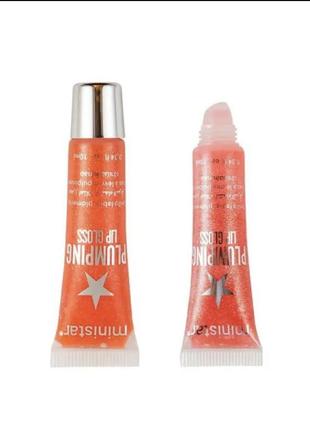 ✨ блиск засіб для збільшення губ ministar lip plumping gloss ✨3 фото