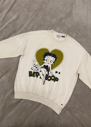 Свитшот от pull &amp; bear betty-boop2 фото