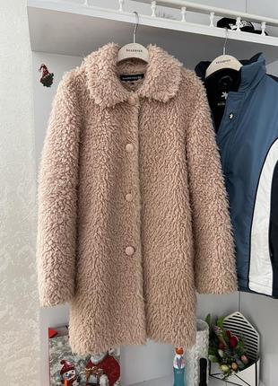 Крутая шубка тедди warehouse