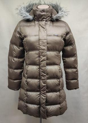 Пуховик пальто куртка довга тепла зимова zara 1521 фото