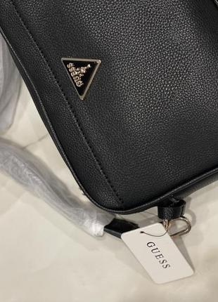 Сумка guess meridian camera bag оригінал чорна оригинал женская3 фото