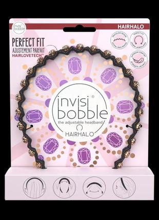 Обруч для волосся invisibobble hairhalo british royal put your crown on