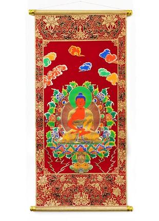 Серия буддийские боги № 3 будда красный1 фото