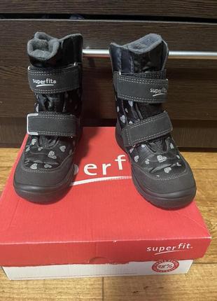 Зимние ботинки superfit gore/tex р-283 фото