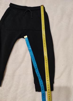 Спортивные штаны джоггеры джогери штани костюм комплект свитшот худи флис фліс 92-98 2-32 фото