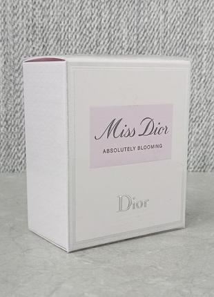 Christian dior miss dior absolutely blooming 30 мл для женщин (оригинал)