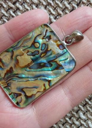 Кулон подвеска из перламутра