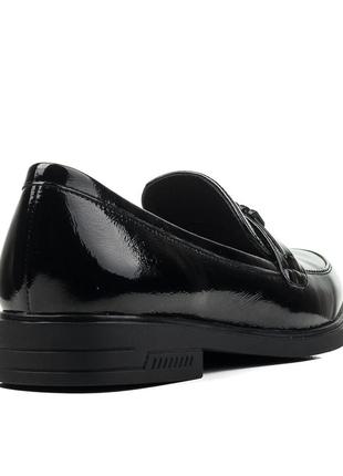 Туфли женские черные лакированые 2130т-а4 фото