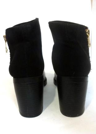 👢 стильные демисезонные ботильоны ботинки на каблуке от stradivarius, р.38 код b38226 фото
