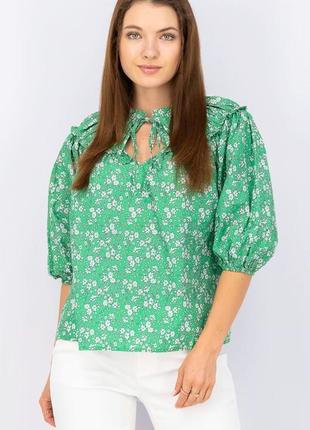 Розкішна ніжна блуза блузка сорочка з натуральної тканини