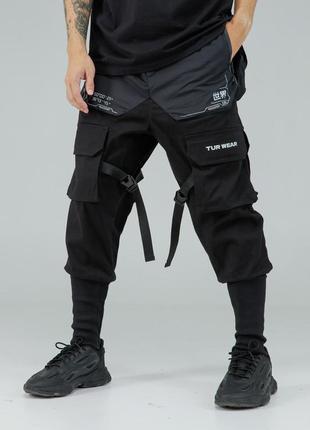 Брюки карго дизайнерские, мужские брюки гессан3 фото