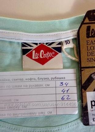 Футболка женская lee cooper, светло-голубая, s8 фото