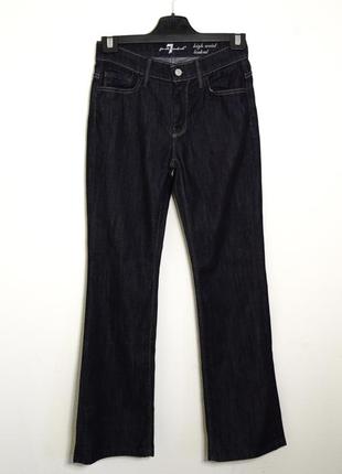 Джинси seven for all mankind jeans vintage винтаж grange гранж high waist bootcut