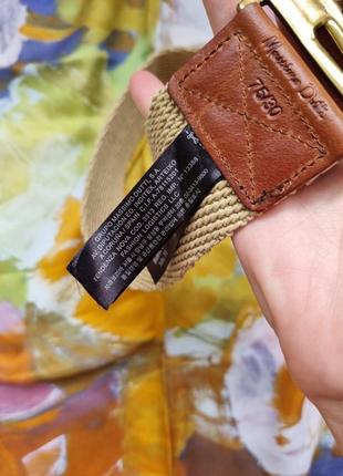 Ремінь massimo dutti, пасок massimo dutti, пояс на талію, ремінь на талію3 фото