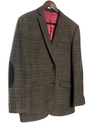 Мужской пиджак с налокотниками selected 50-52 размер