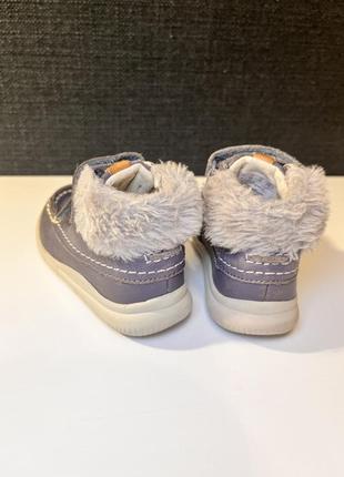 Первые обувь, ботинки clarks cloud fluffy fst f fit grey3 фото