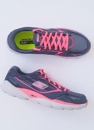 Кросівки skechers go run ride 3 сірі 38.5 р.