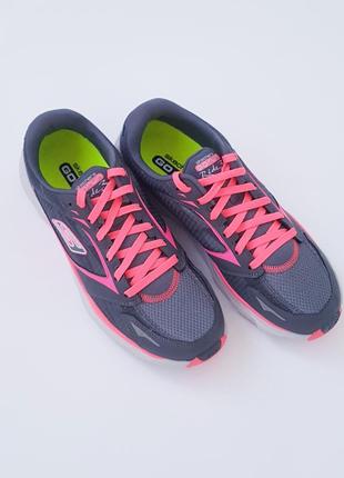 Кросівки skechers go run ride 3 сірі 38.5 р.2 фото