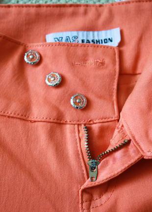 Хб брюки/чиносыmas fashion іспанія s-m size в двох кольорах2 фото