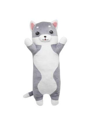 Іграшка-обіймашка "сірий котик", 50 см