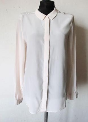 Нежнейшая блуза пудрового цвета sézane fait avec amour