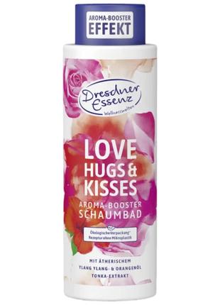 Піна для ванни dresdner essenz aroma-booster schaumbad love, hugs & kisses