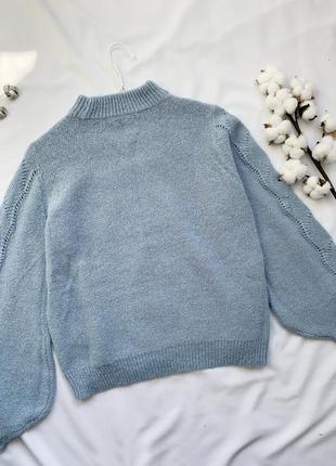 Свитер, кофта, джемпер, пуловер, объемный рукав, об'ємний рукав, h&m5 фото