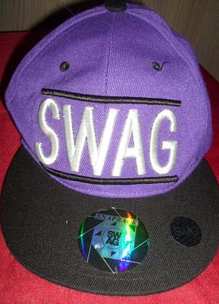 Кепка бейсболка swag