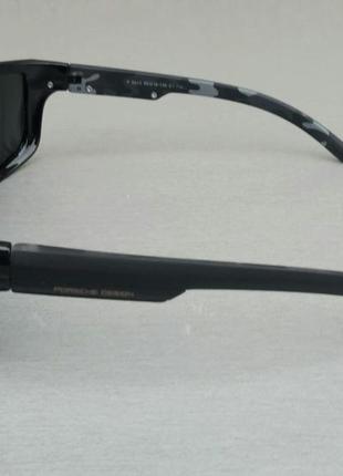 Porsche design очки мужские солнцезащитные черные поляризированые