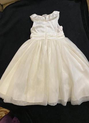 Нарядное платье для девочки 4 года, нарядное платье signature next4 фото