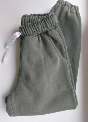 Теплящие брюки с начесом. унисекс. рост 1222 фото