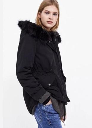 Классная куртка парка демо zara