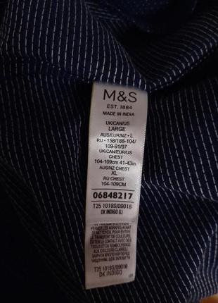 Рубашка m&amp;s p l индия5 фото