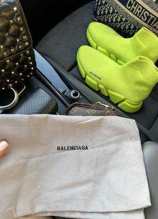 Оригинальные яркие кеды кроссовки balenciaga2 фото