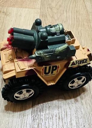 Военная машина машинка игрушка на батарейках