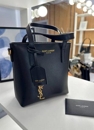 Кожаная сумка Yves Saint Laurent