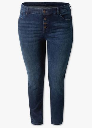 Стильные джинсы c&a the girlfriend jeans, батал, большой размер 56 европейский