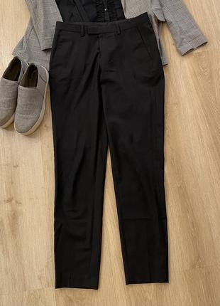 Черные брюки брюки брюки классические размер xs2 фото