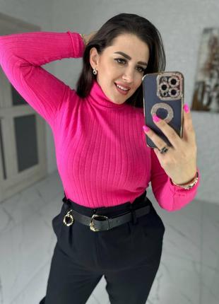 Гольф ангора рубчик