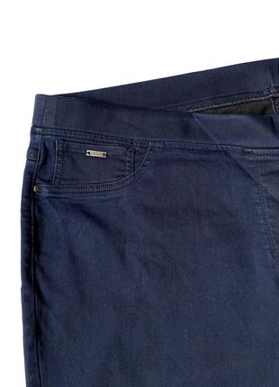 Сині джегінси c&a the jegging jeans, батал, великий розмір, 56/584 фото