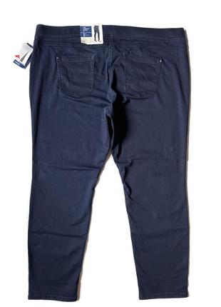 Синие джеггинсы c&a the jegging jeans, батал, большой размер, 56/585 фото