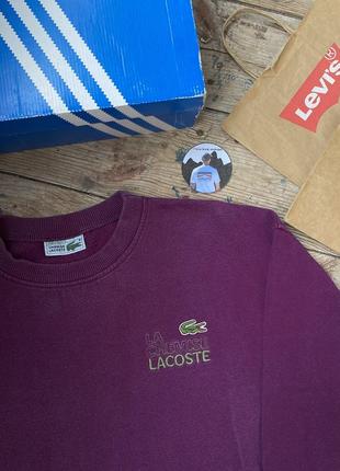 Свитшот lacoste9 фото