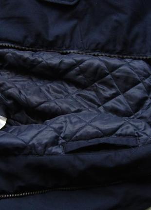 Тепла демісезонна куртка бомбер з капюшоном h&m3 фото