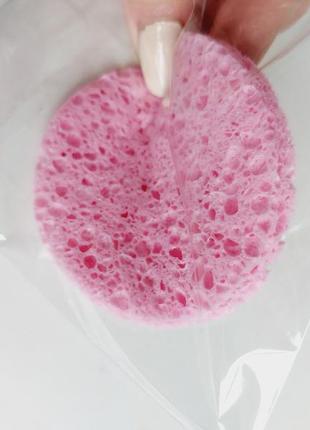 Губка для пилинга кожи лица, спонж для хнатья макияжа