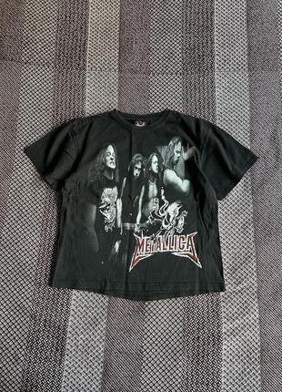 Metallica vintage wmns tee футболка женская мерч оригинал бы у1 фото