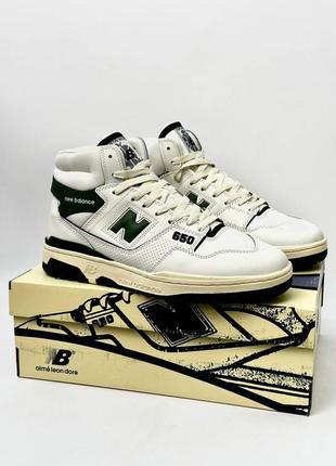 New balance 650 мужские кроссовки зимний мех флис