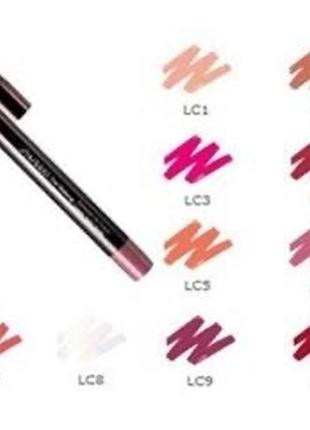 Shiseido automatic lip crayon автоматический карандаш для губ6 фото