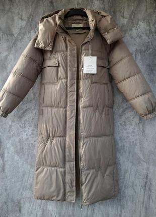 Женское зимнее пальто snow passion, длинная зимняя куртка, см.замеры в описании9 фото