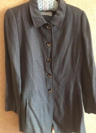 Лёгкое весеннее шерстяное пальто bogner, оригинал