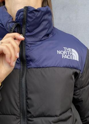 Куртка демісезонна the north face з рефлективним лого турція3 фото